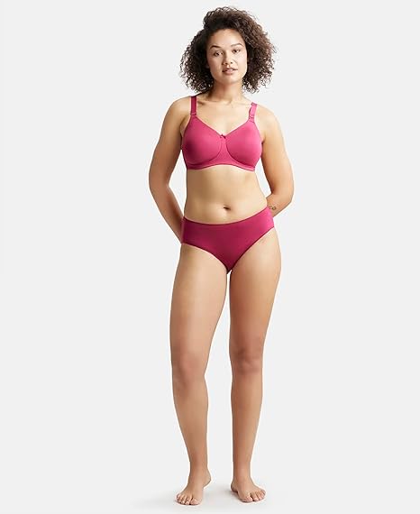 Jockey 1829 Plus Size Bra – Wirefree, Padded, Full Coverage with Magic Under Cup